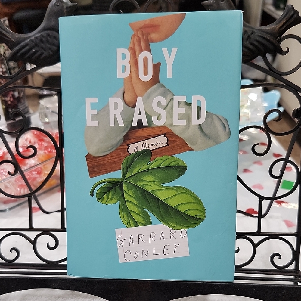 BOY ERASED HARDCOVER BOOK by GARRARD CONLEY
